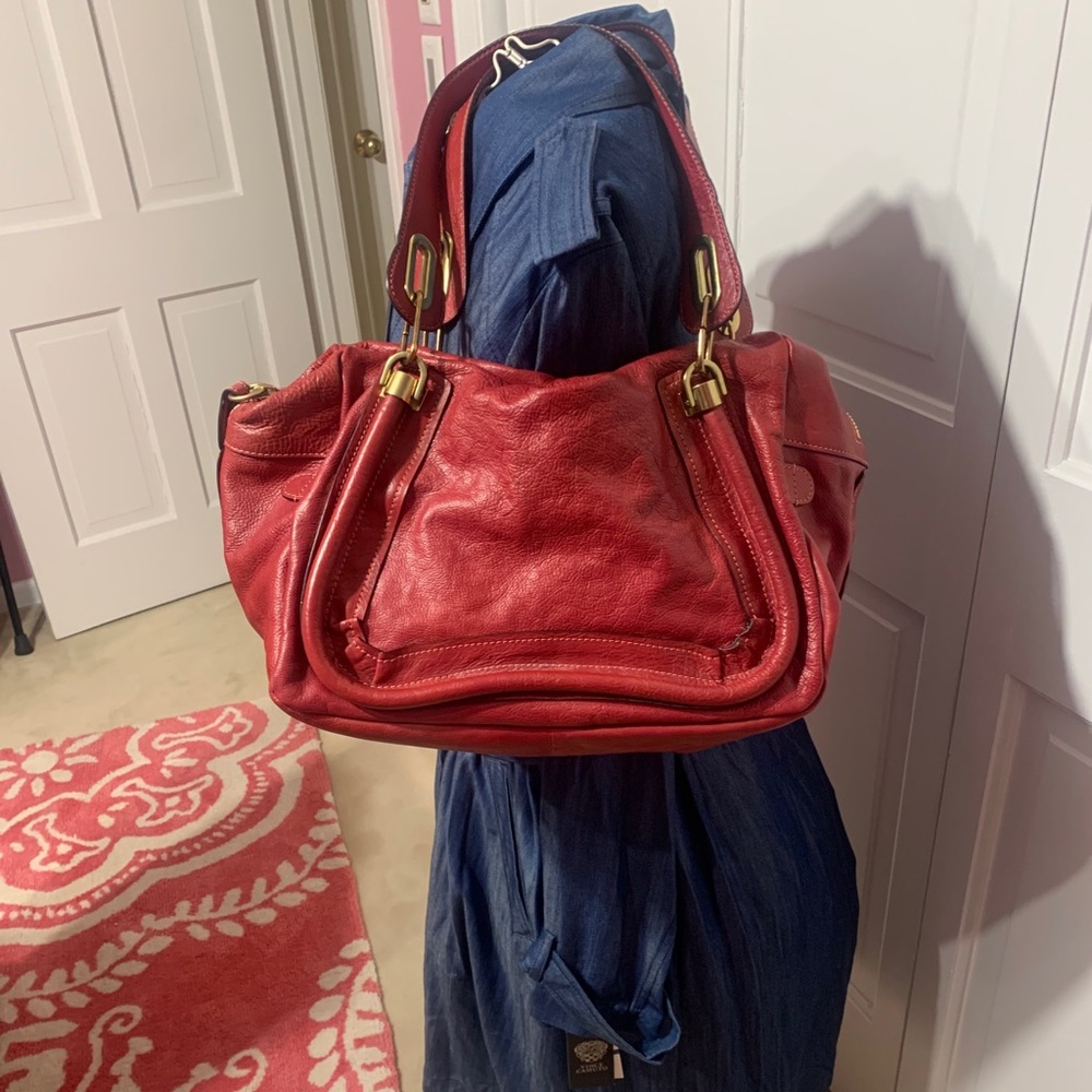 'Chloe Paraty - Medium' Leather Satchel